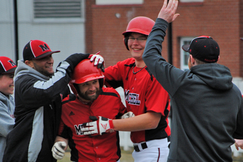 Baseball Sweeps Past Maine Presque Isle