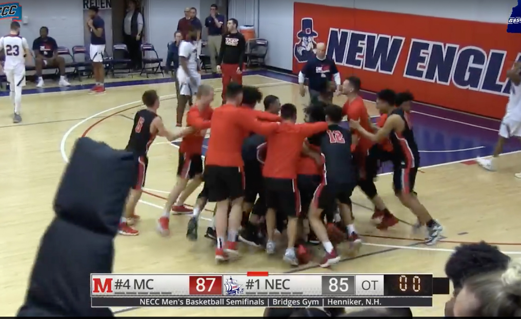 Finke's OT Buzzer Beater Sends MBB to NECC Finals