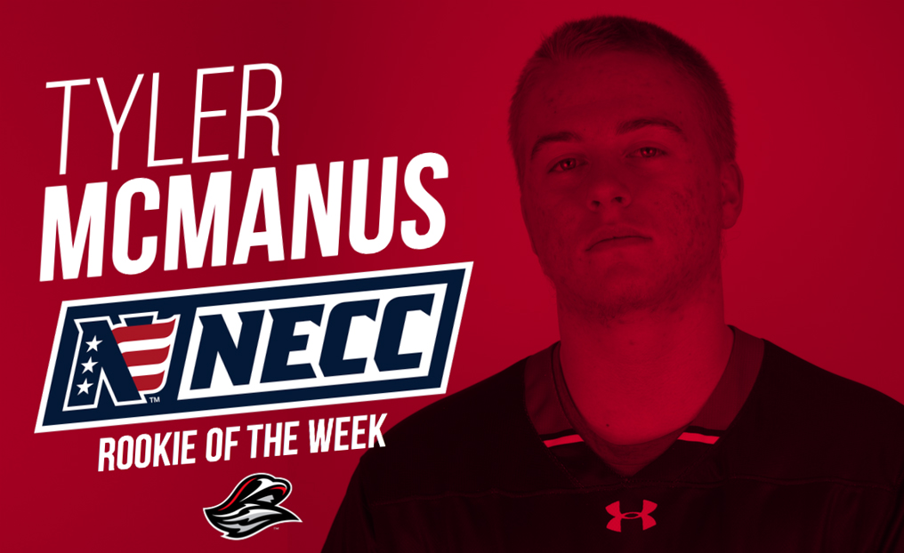 McManus Tabbed NECC Rookie of the Week