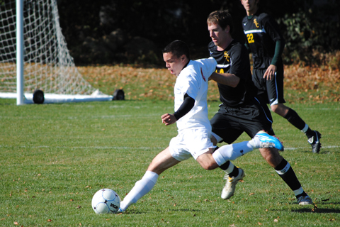 Men's Soccer Eliminated from NECC Championship