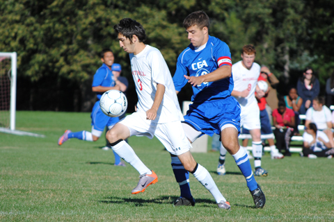 Men's Soccer Falls at JWU