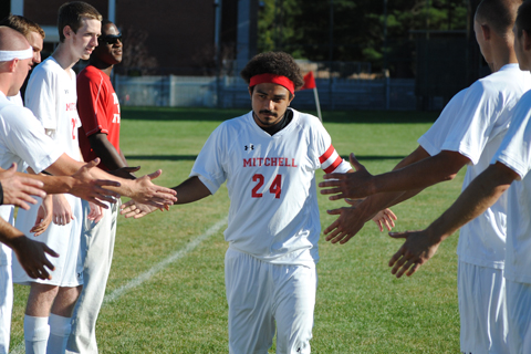 Men's Soccer Downs Newbury, 2-1