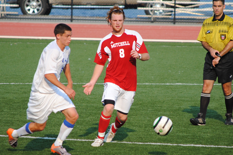 Men's Soccer Eliminated at Lesley
