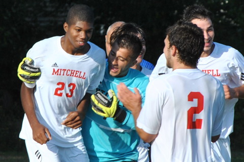 Men's Soccer Pushes Past DWC in 2OT