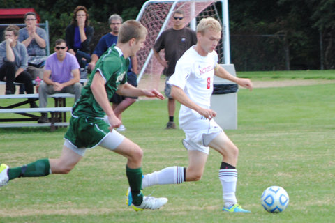 MSoccer Scores Lates, Downs Elms 1-0