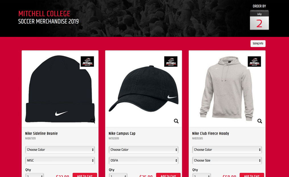 Men's & Women's Soccer Open Online Team Stores