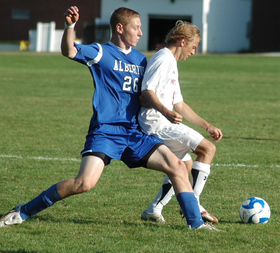 MITCHELL EDGES EMMANUEL IN MEN'S SOCCER ACTION