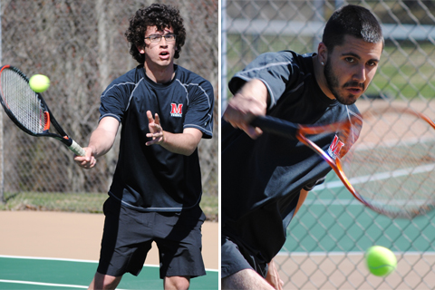 Men's Tennis Sweeps NECC Weekly Honors