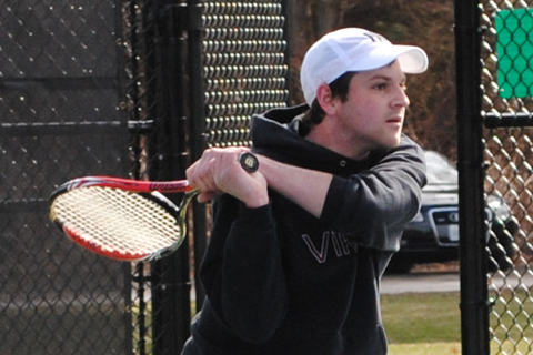 Men's Tennis Blanks Albertus Magnus 9-0