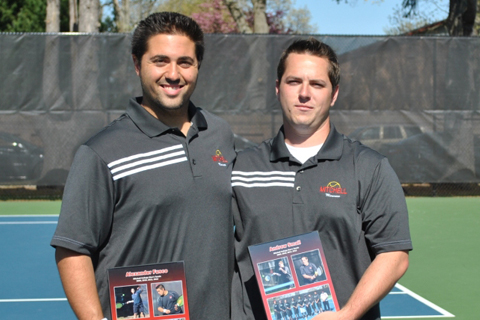 Men's Tennis Bounces Back Against Newbury on Senior Day