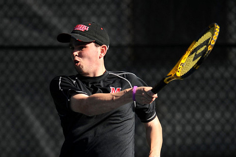 Men's Tennis Picks Up First Win vs. Albertus Magnus