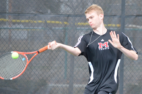 Men's Tennis Stumbles at Regis