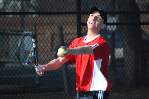 Men's Tennis Falls to Newbury