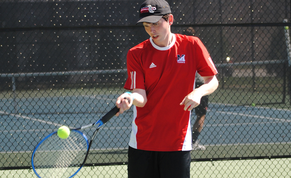 Men's Tennis Takes Second Meeting vs. Newbury