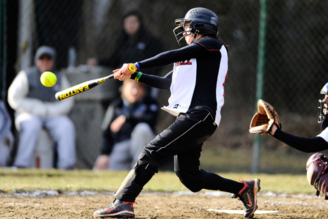 Softball Blasts Wheelock in Regular Season Finale