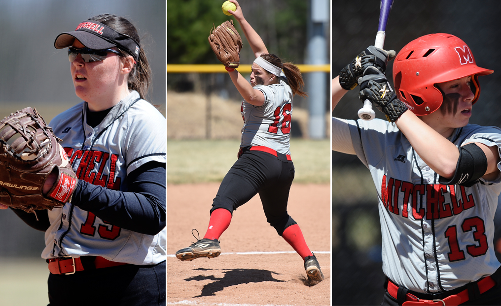 Mitchell Softball Sweeps NECC Honors