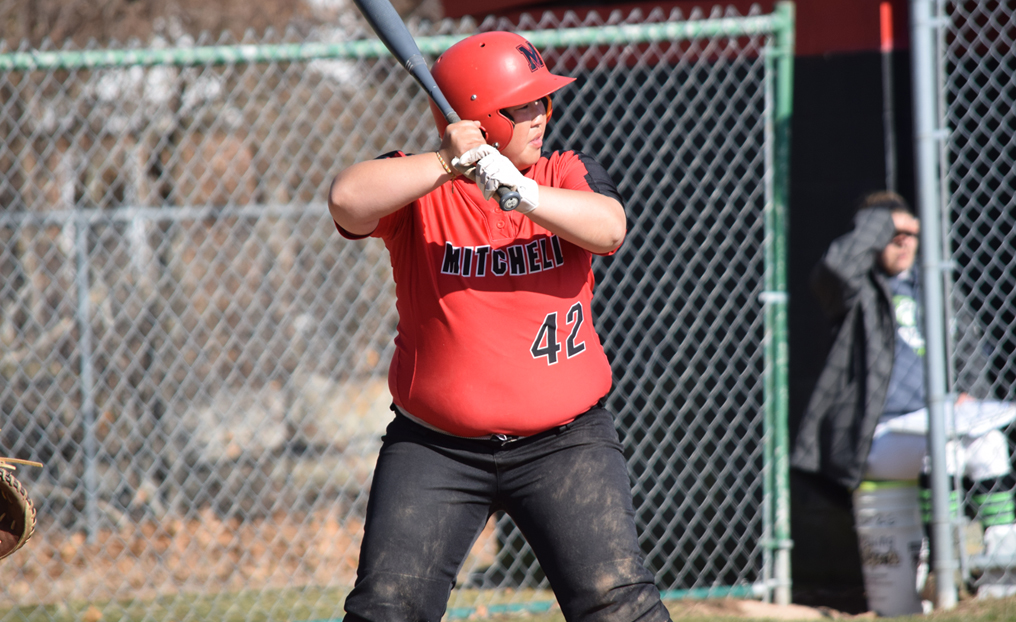 Softball Splits One-Run Games at Elms