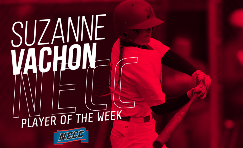 Softball's Vachon Tabbed NECC Player of the Week