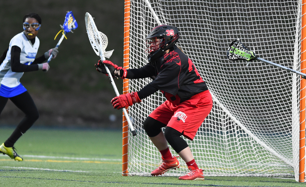 Women's LAX Holds Off Elms in Final Seconds