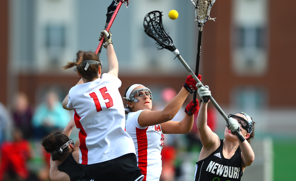 Murtha Sets NCAA Record as WLAX Falls at Bay Path