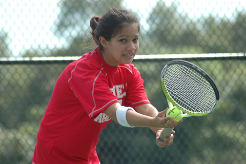 Women's Tennis Drops NECC Opener