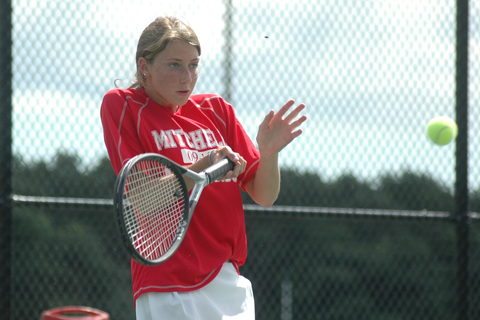 Women's Tennis Competes at NECC Championship