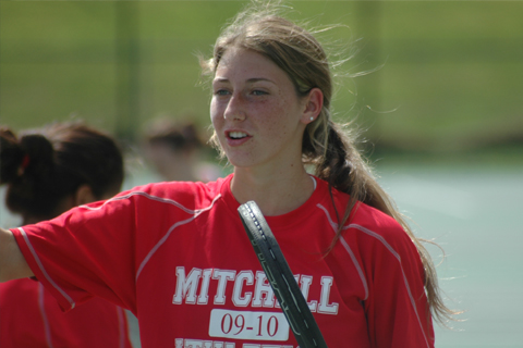 Bay Path Hands Women's Tennis 8-1 Setback