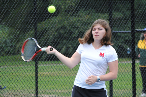 Three Mariners Qualify for NECC Women's Tennis Championship