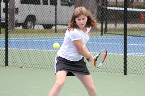 Flanagan Advances at NECC Women's Tennis Championship