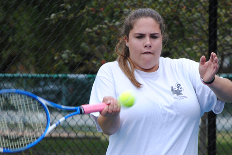 Bay Path Downs Women's Tennis 7-2