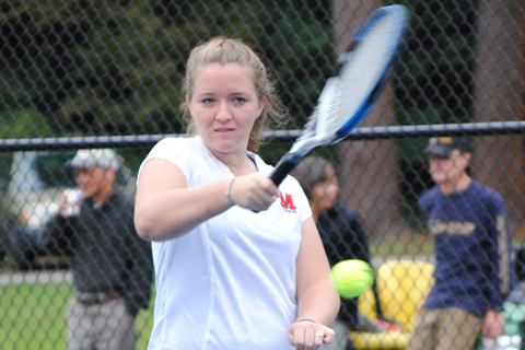 Women's Tennis Falls 7-2 to Lesley