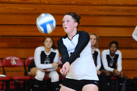 Albertus Magnus Rallies Back to Defeat Volleyball