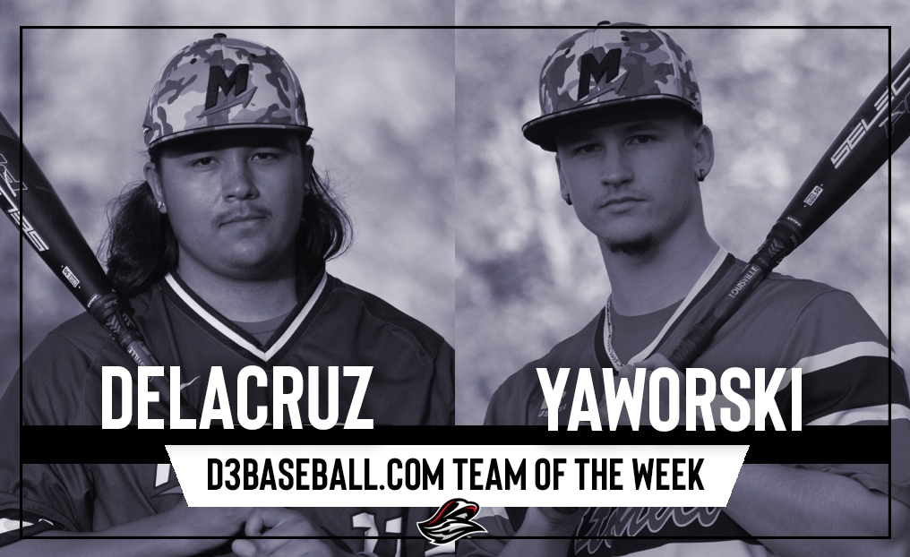Baseball Duo Named to D3Baseball.com Team of the Week