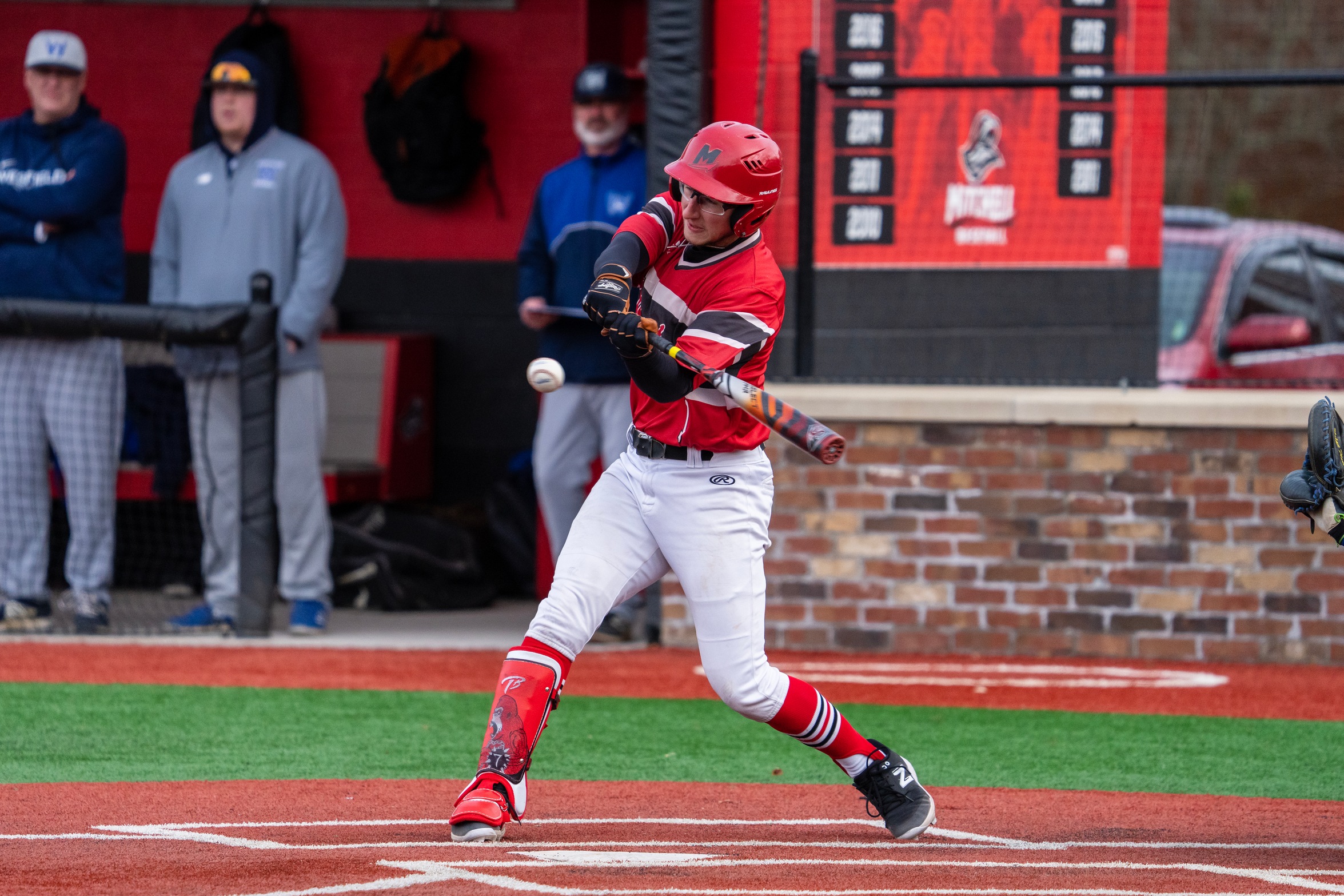 Baseball Romps Bridgewater With 21 Hit Day