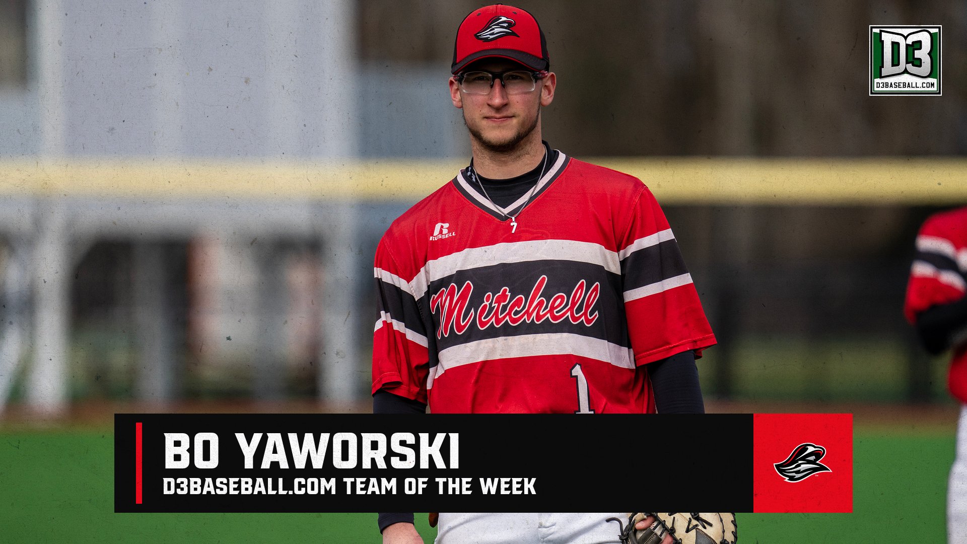 Yaworski Lands on D3Baseball.com Team of the Week