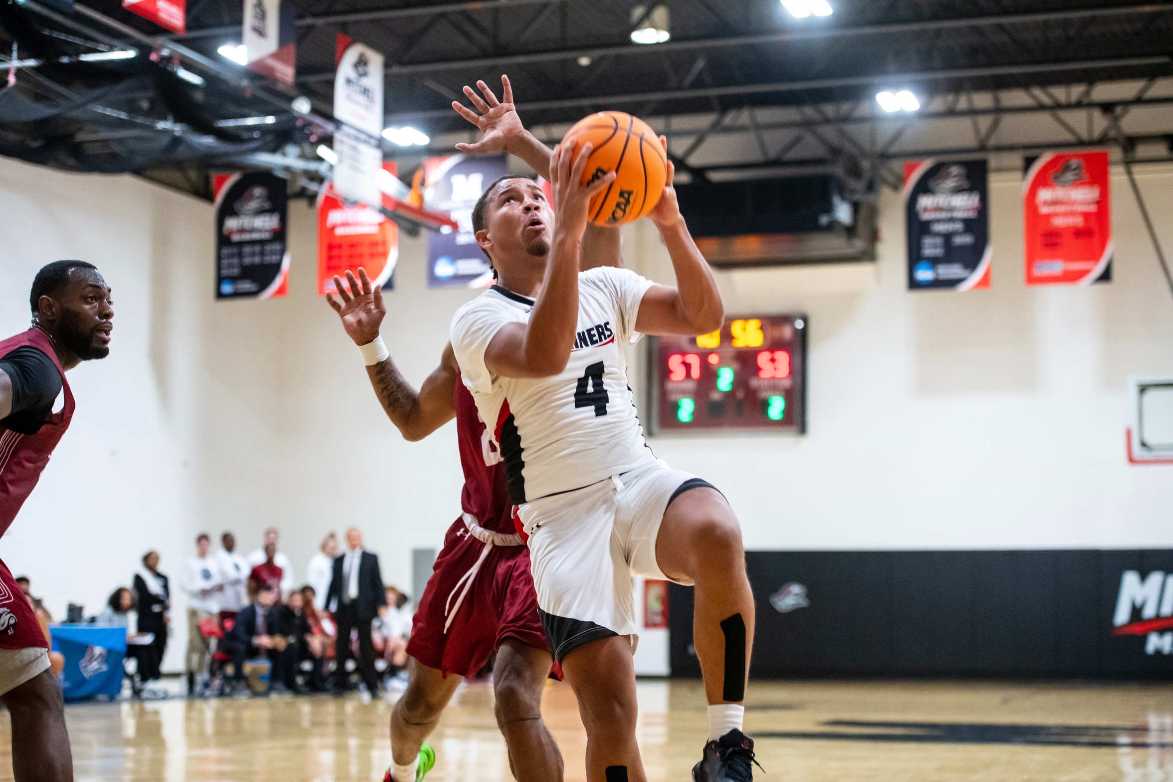 MBB Tops  Albertus Magnus for Fifth Consecutive Win