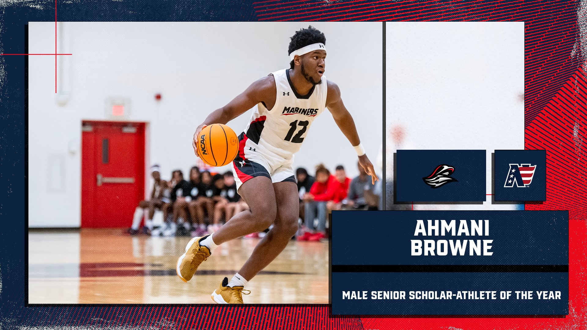 MBB's Browne Named NECC Senior Scholar-Athlete of the Year