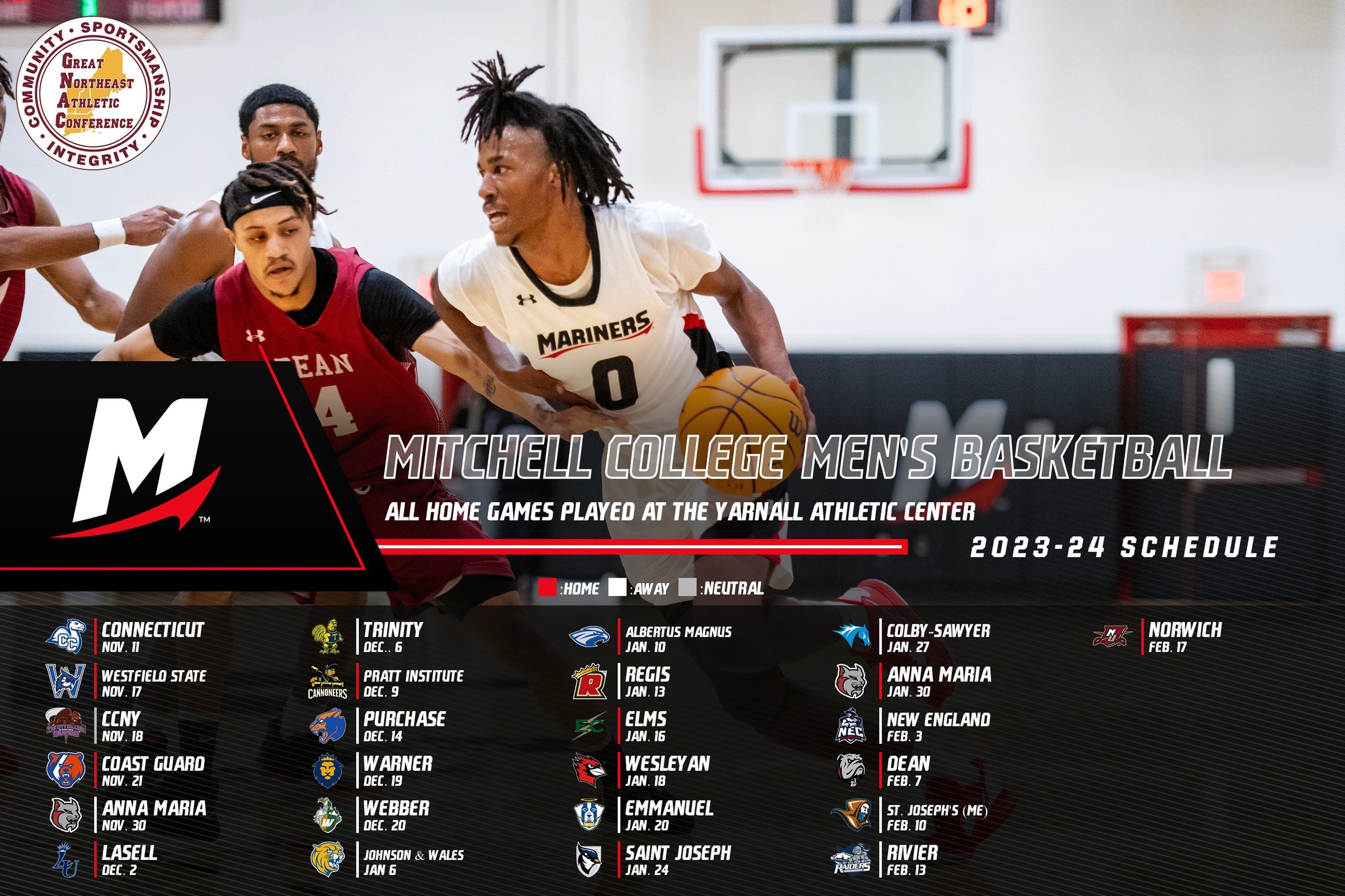 Men&rsquo;s Basketball 2023-24 Schedule Announced