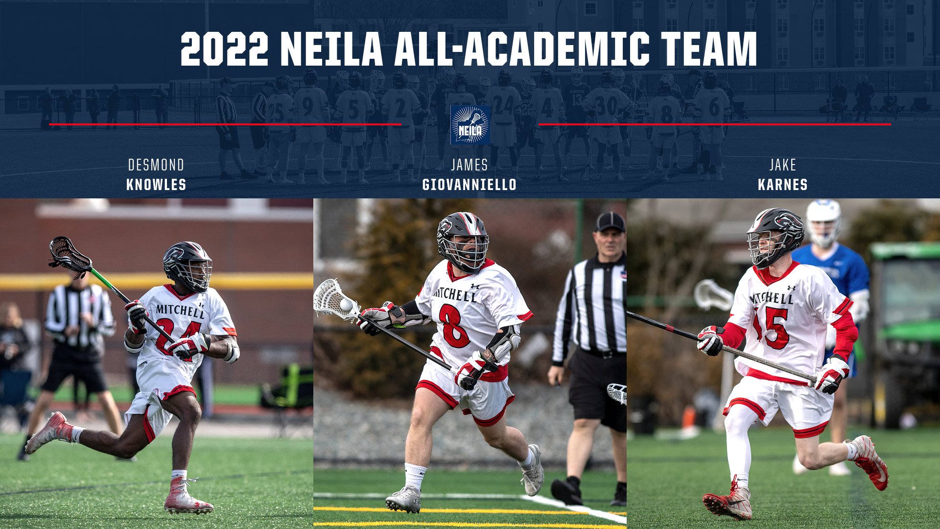 Three Mariners Earn NEILA Academic Honors