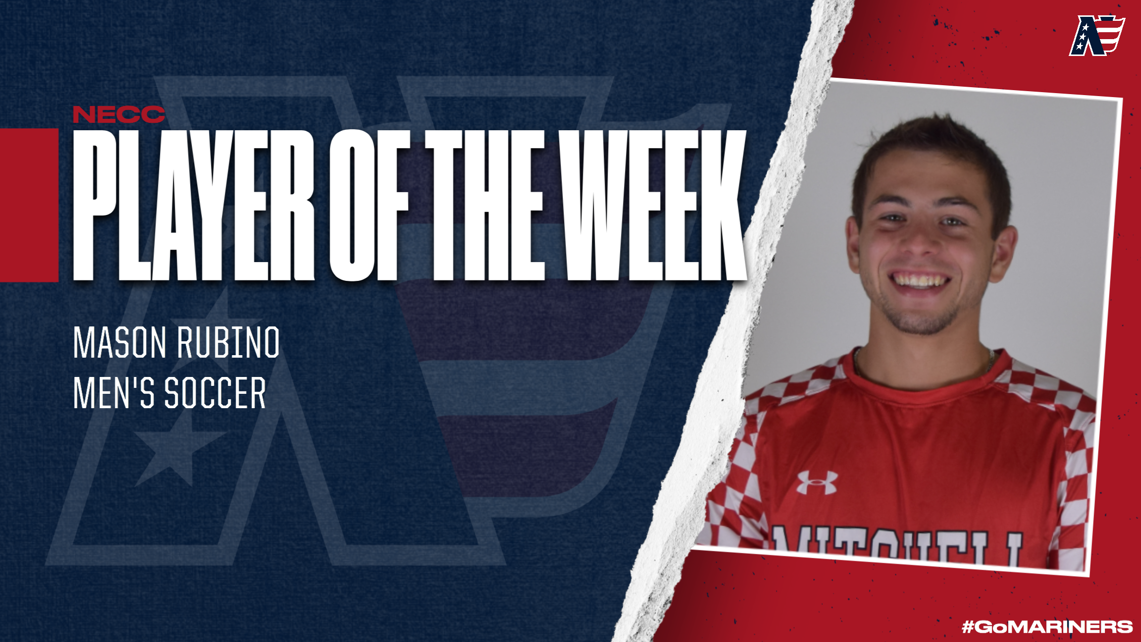 Rubino Nets NECC Player of the Week Honors