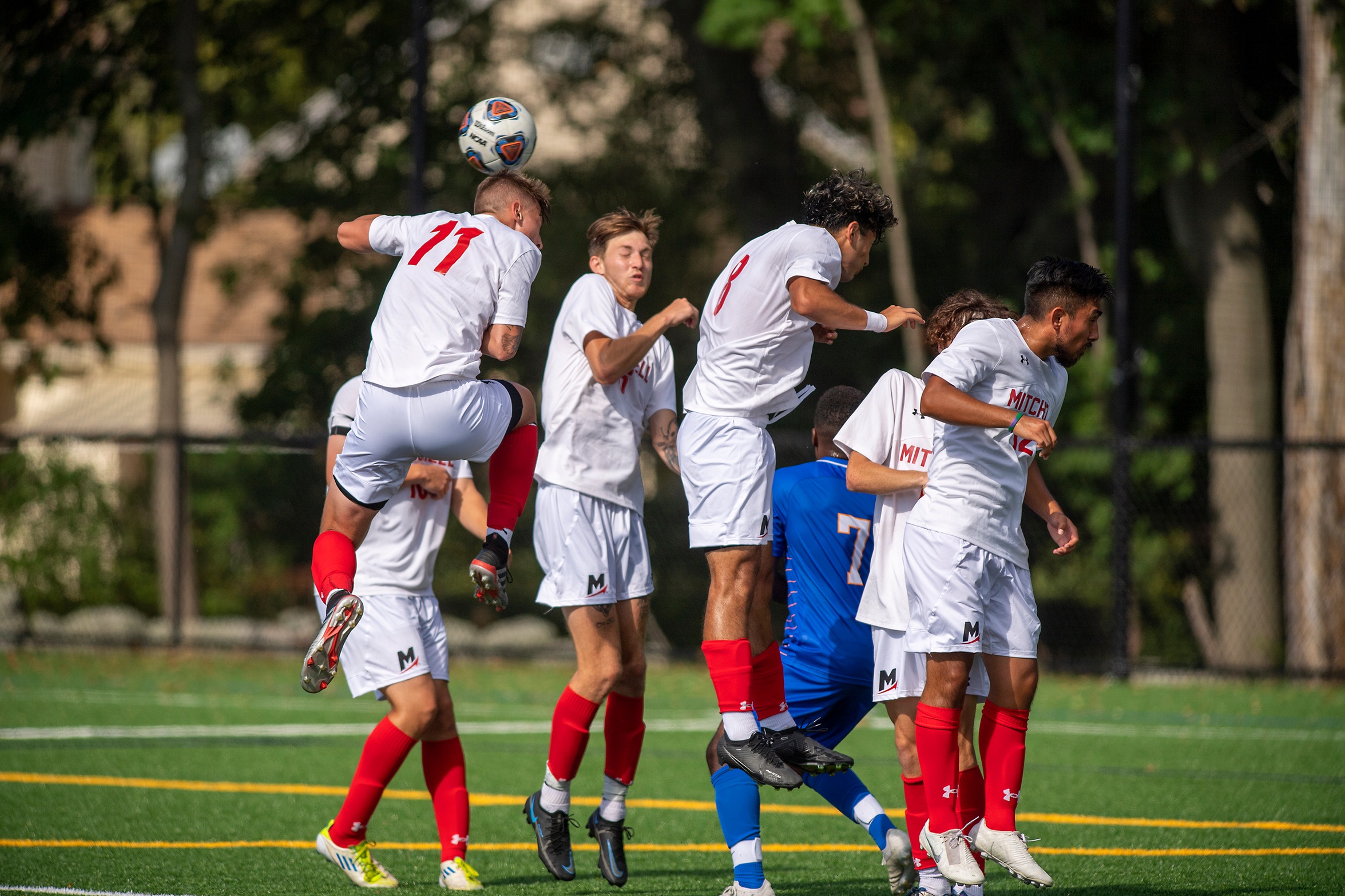 Men's Soccer Nipped by ECSU