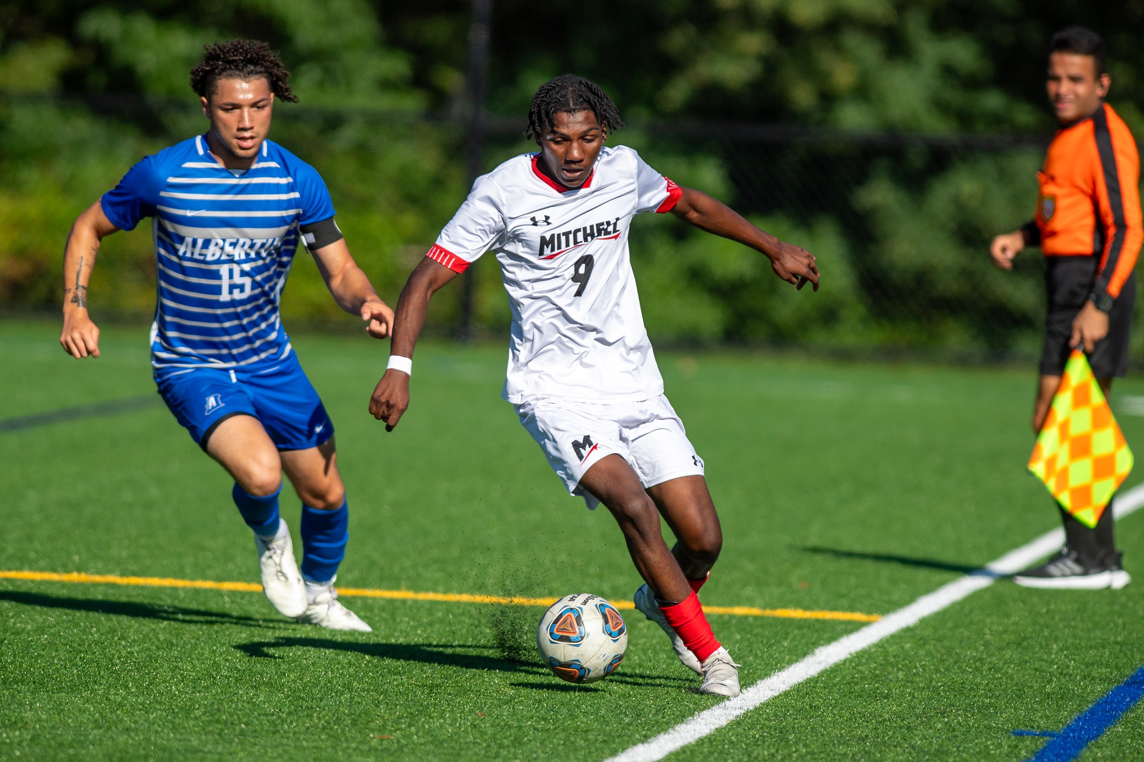 Men&rsquo;s Soccer Dealt First Loss of Season by Albertus