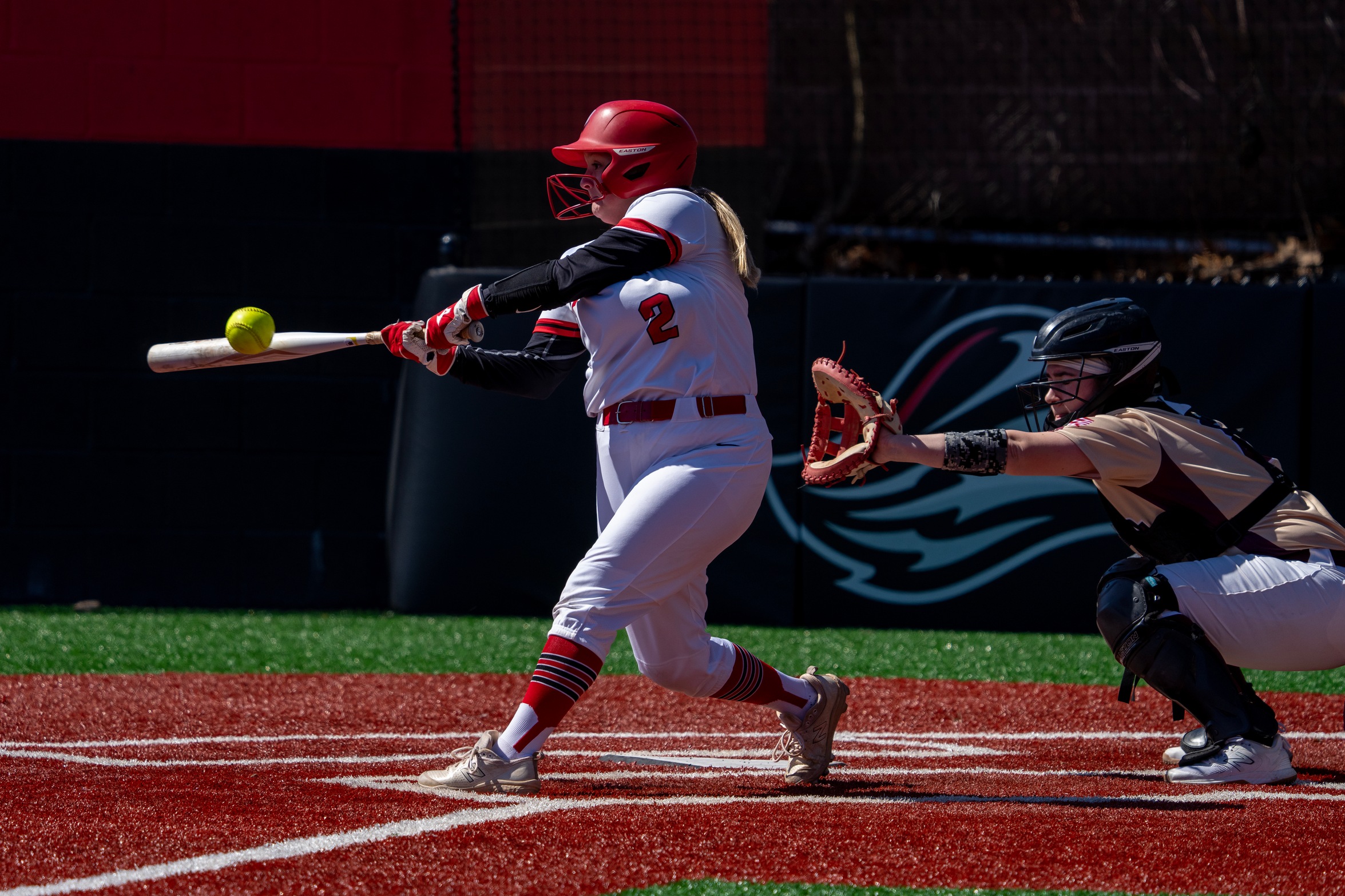 Albertus Sweeps Twin Bill Against Softball