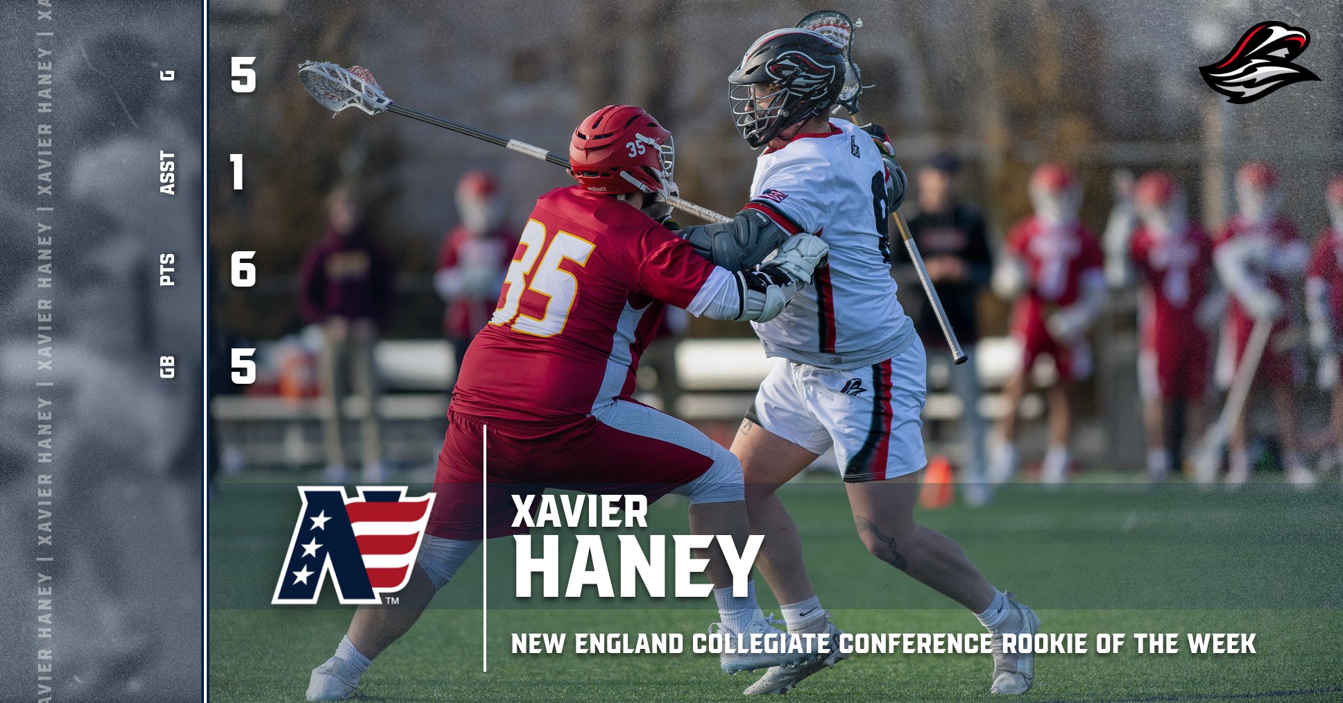 Haney Tabbed as NECC Rookie of the Week