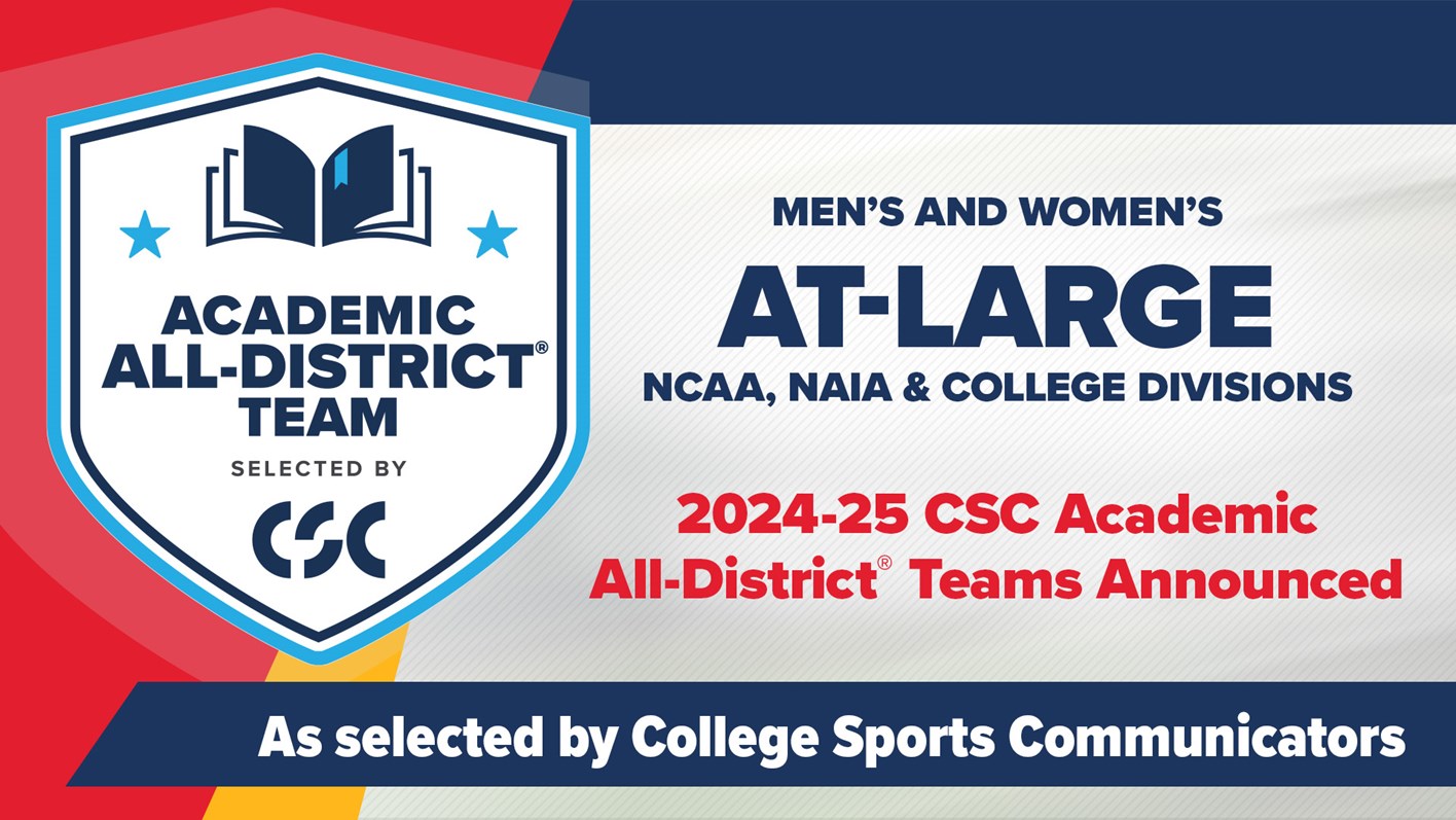 Mitchell Places Eight on CSC Academic All-District At-Large Teams