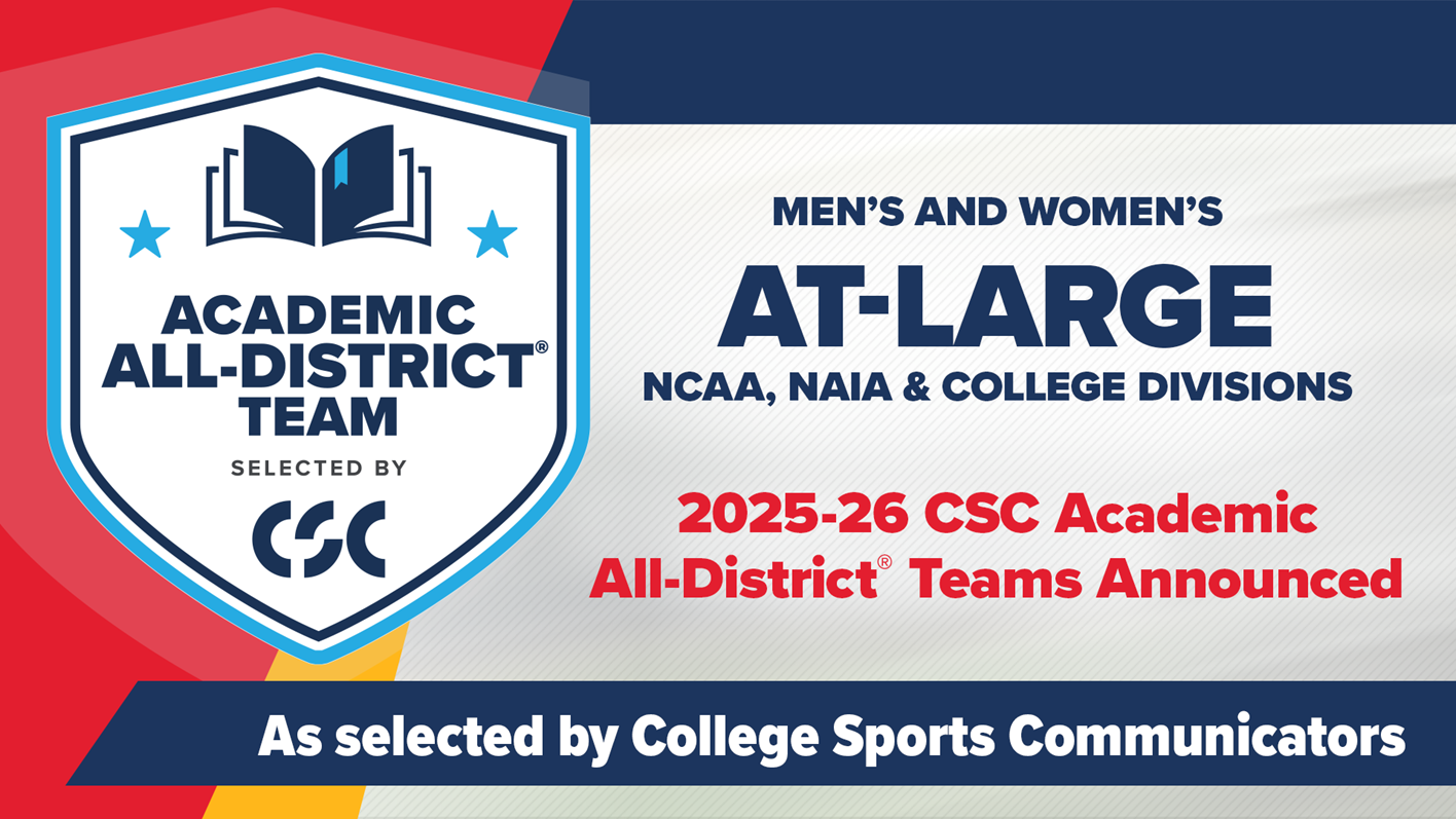 Lacrosse Lands Seven on CSC Academic All-District At-Large Teams