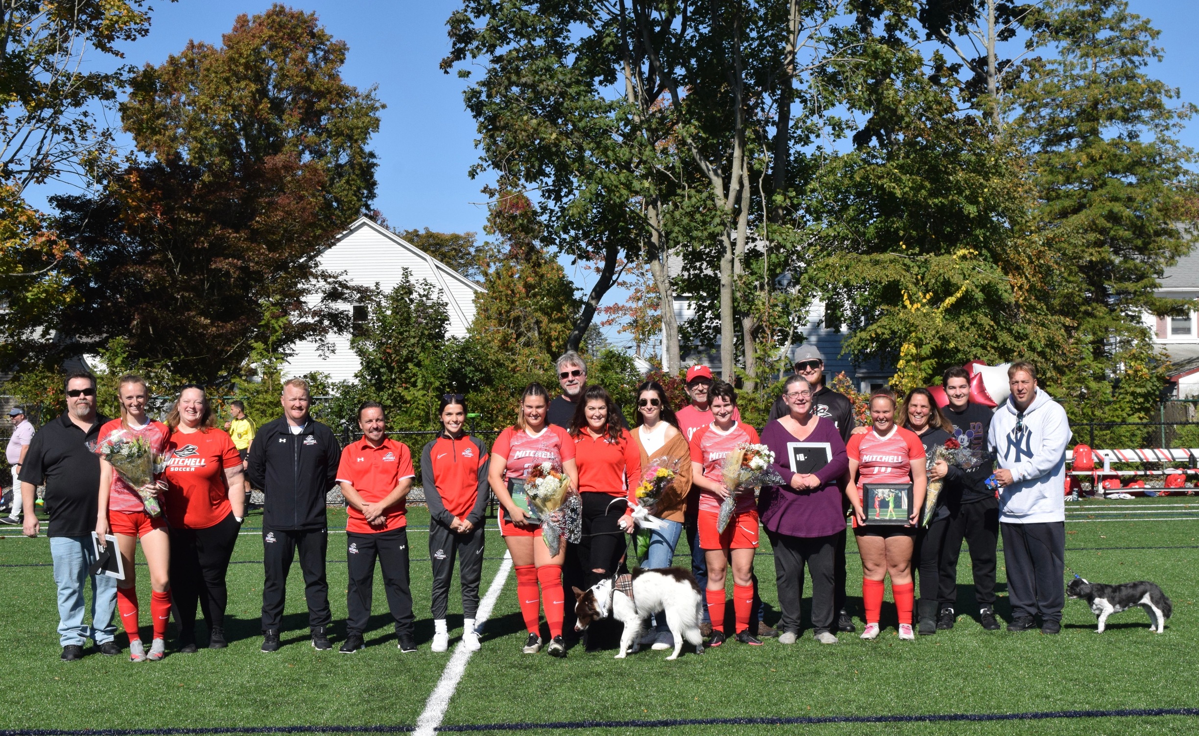 Women's Soccer Ties NEC on Senior Day