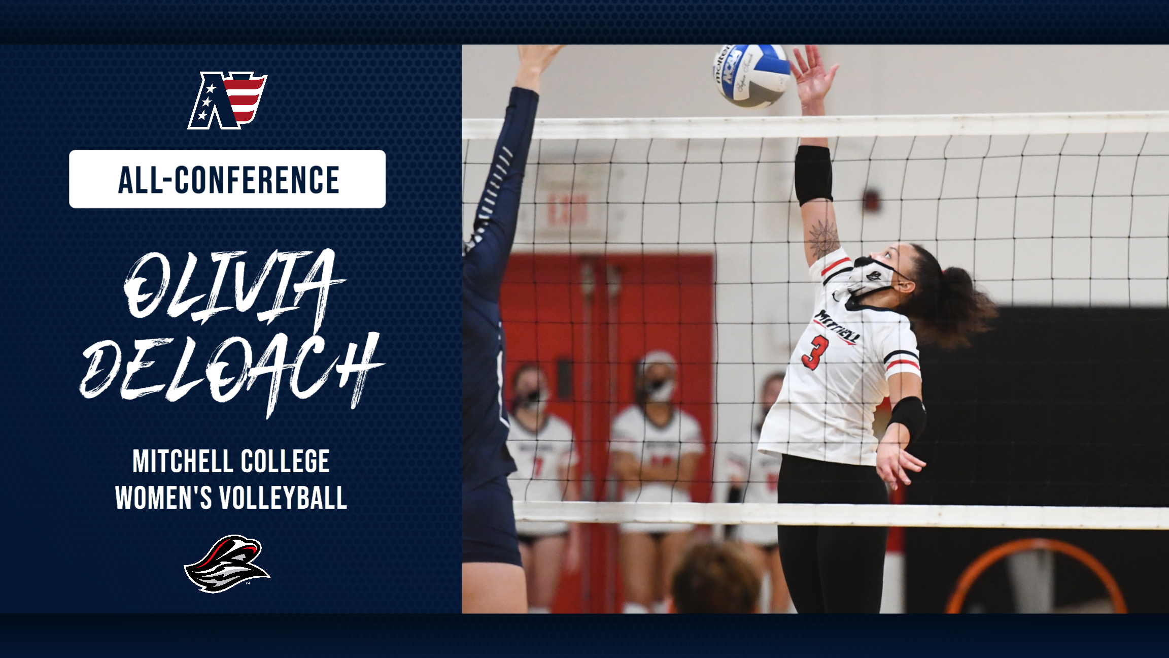 DeLoach Nabs All-Conference Honors