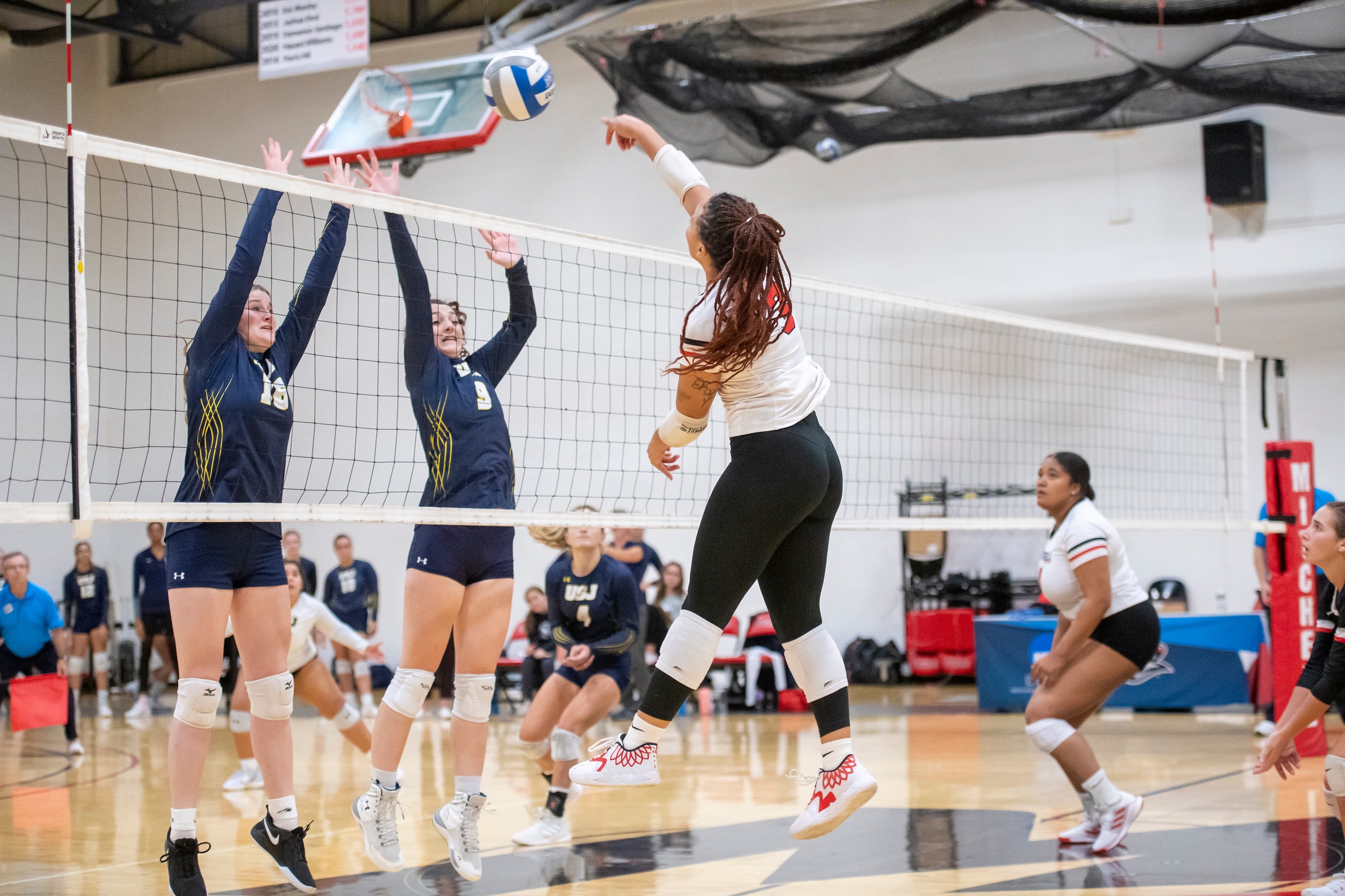 Volleyball Takes Care of Curry