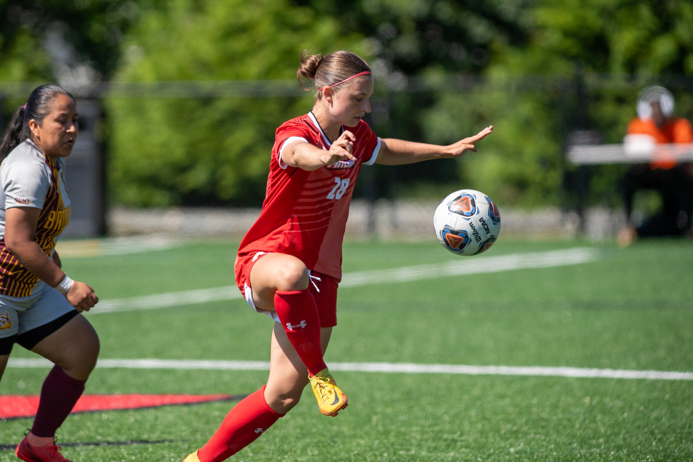 Pair of Second Half Goals Send Elms Past Women&rsquo;s Soccer